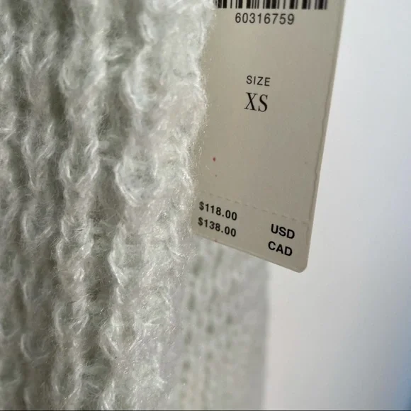 AnthroMaeve Bell Sleeve Open Knit Sweater